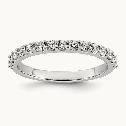 15 Stone Band, 0.50-0.75 ct tw Lab-Grown Diamond