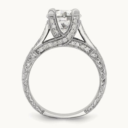 Semi-Mount Engagement Ring, 0.25 ct tw
