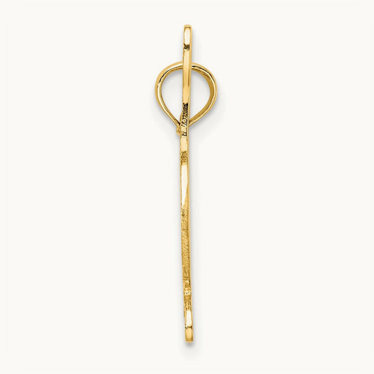 Textured Horse Head and Shoe Charm, 14K