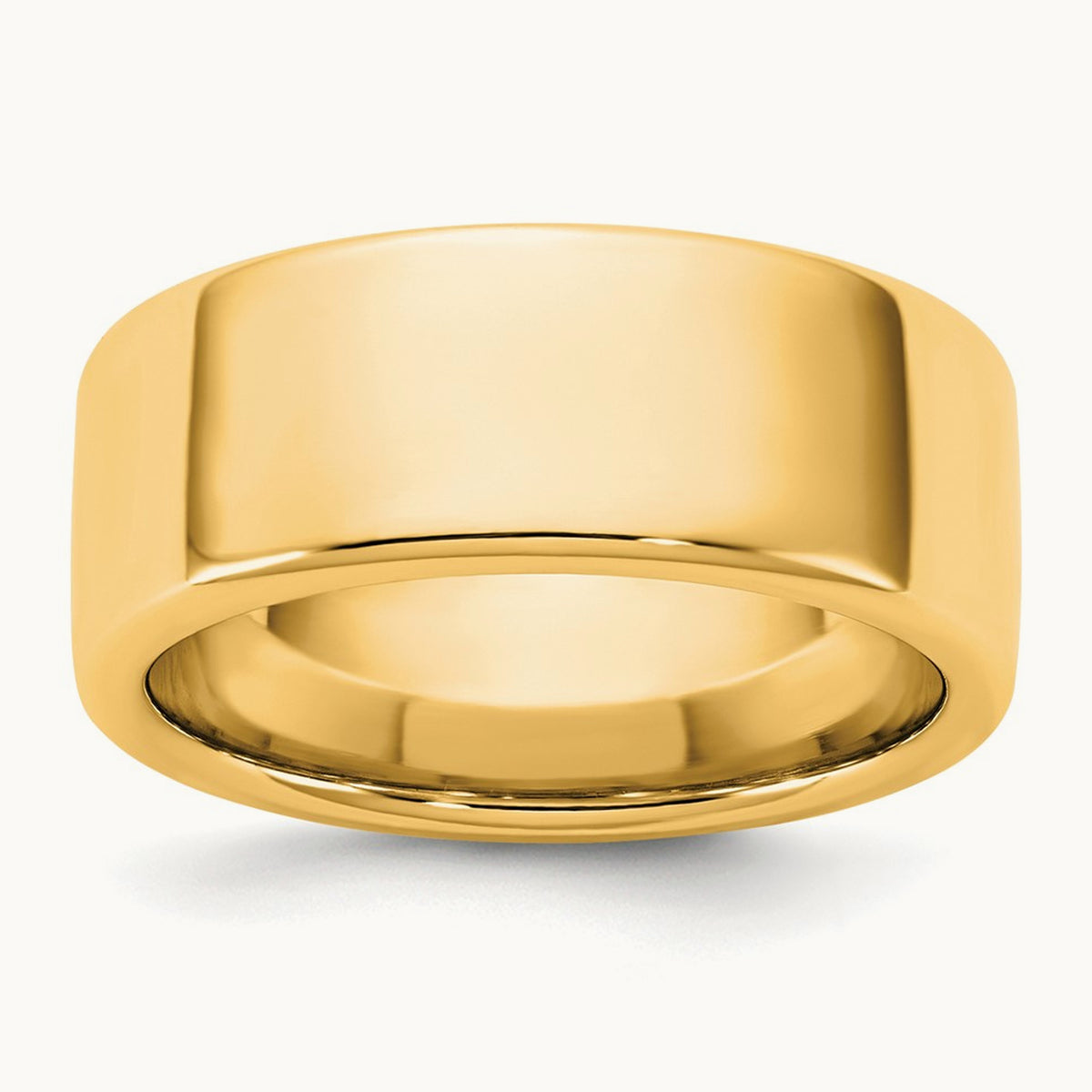 European Comfort Fit Band — 14K Yellow Gold, 8mm