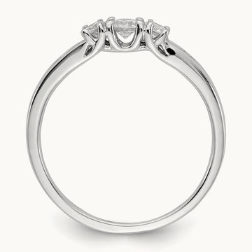 Diamond Ring, 14K White Gold