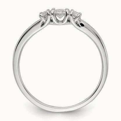 Diamond Ring, 14K White Gold