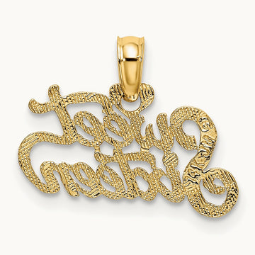SWEET SIXTEEN Charm, 14K