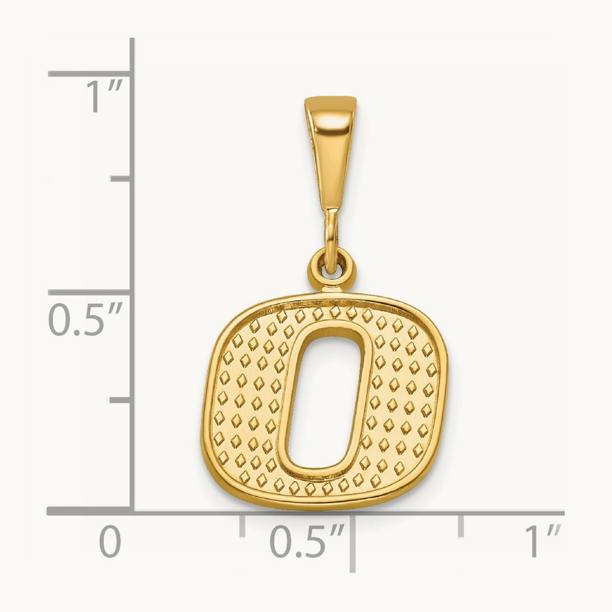 Textured Charm — O