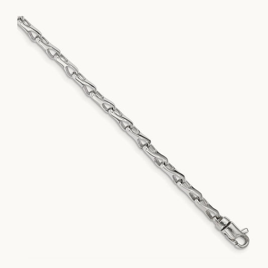 Hand Polished Fancy Link Chain — 7.25mm
