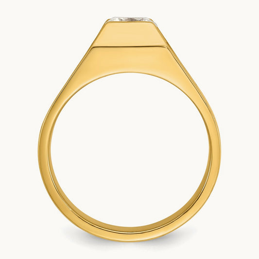 Men's Ring, 1.00 ct tw Lab-Grown Diamond