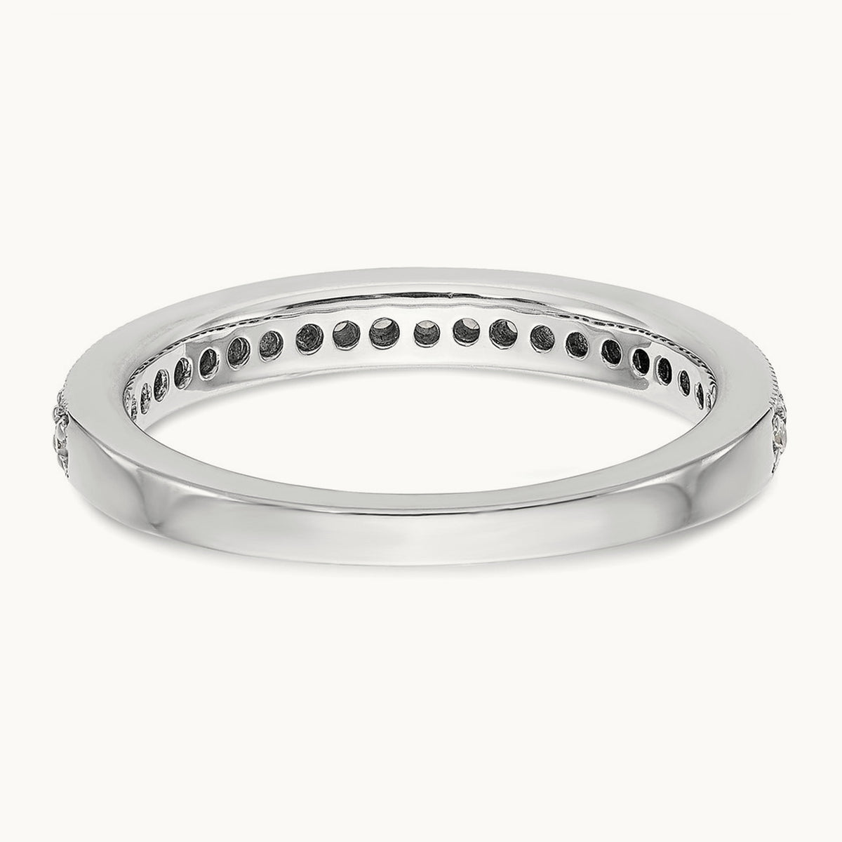 Diamond Band, 14K White Gold