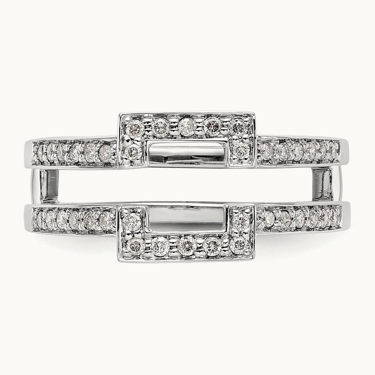 Diamond Guard, 14K White Gold