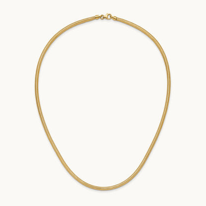 Stretch Mesh Necklace, 14K
