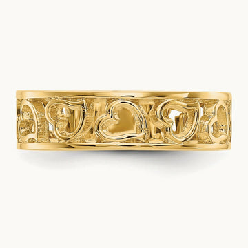 Heart Ring, 14K