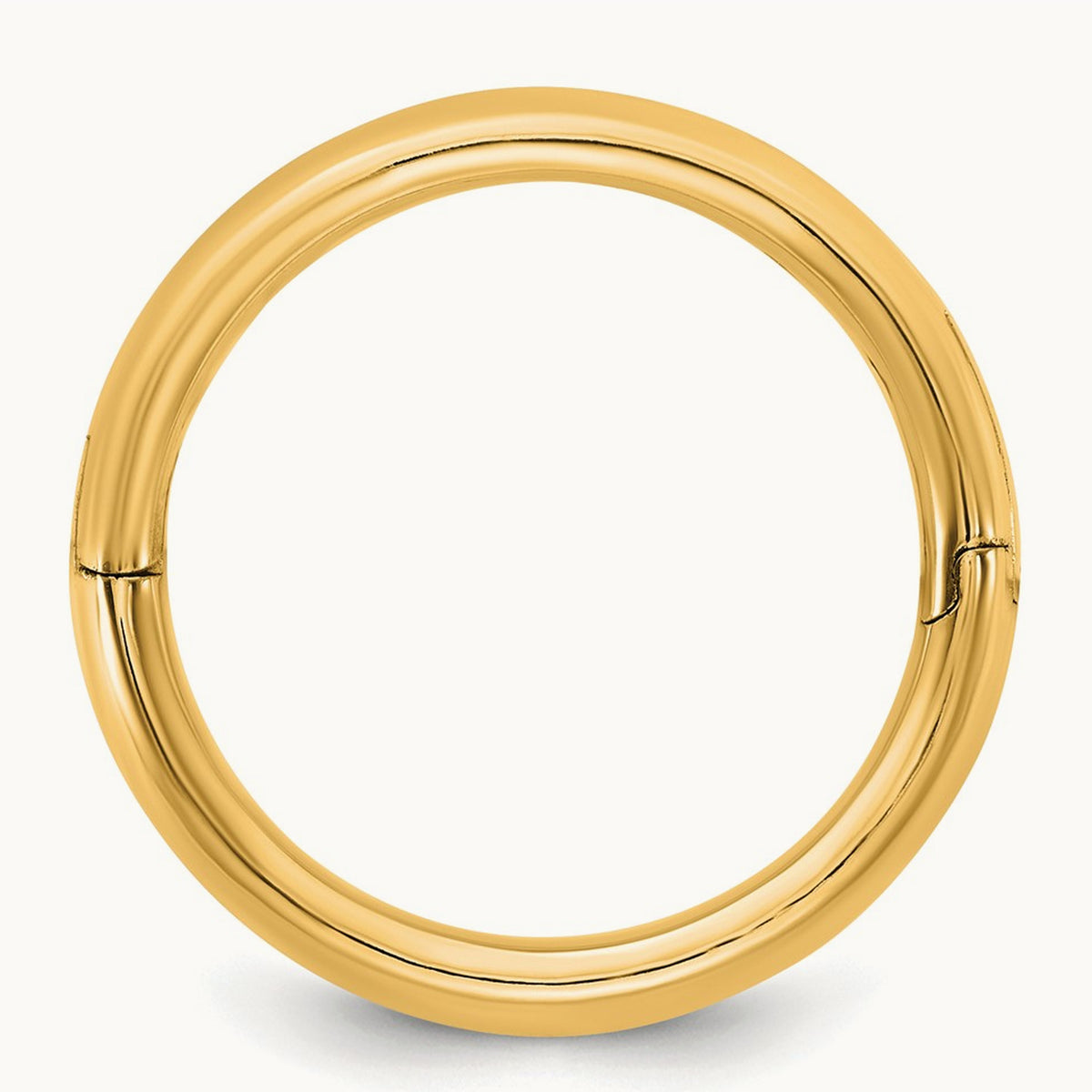 CLIQ Hinged Comfort Fit Wedding Band, 4mm, 14K Yellow Gold