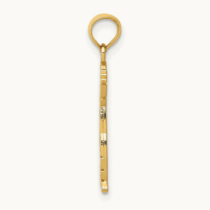 Boy Pendant, 14K