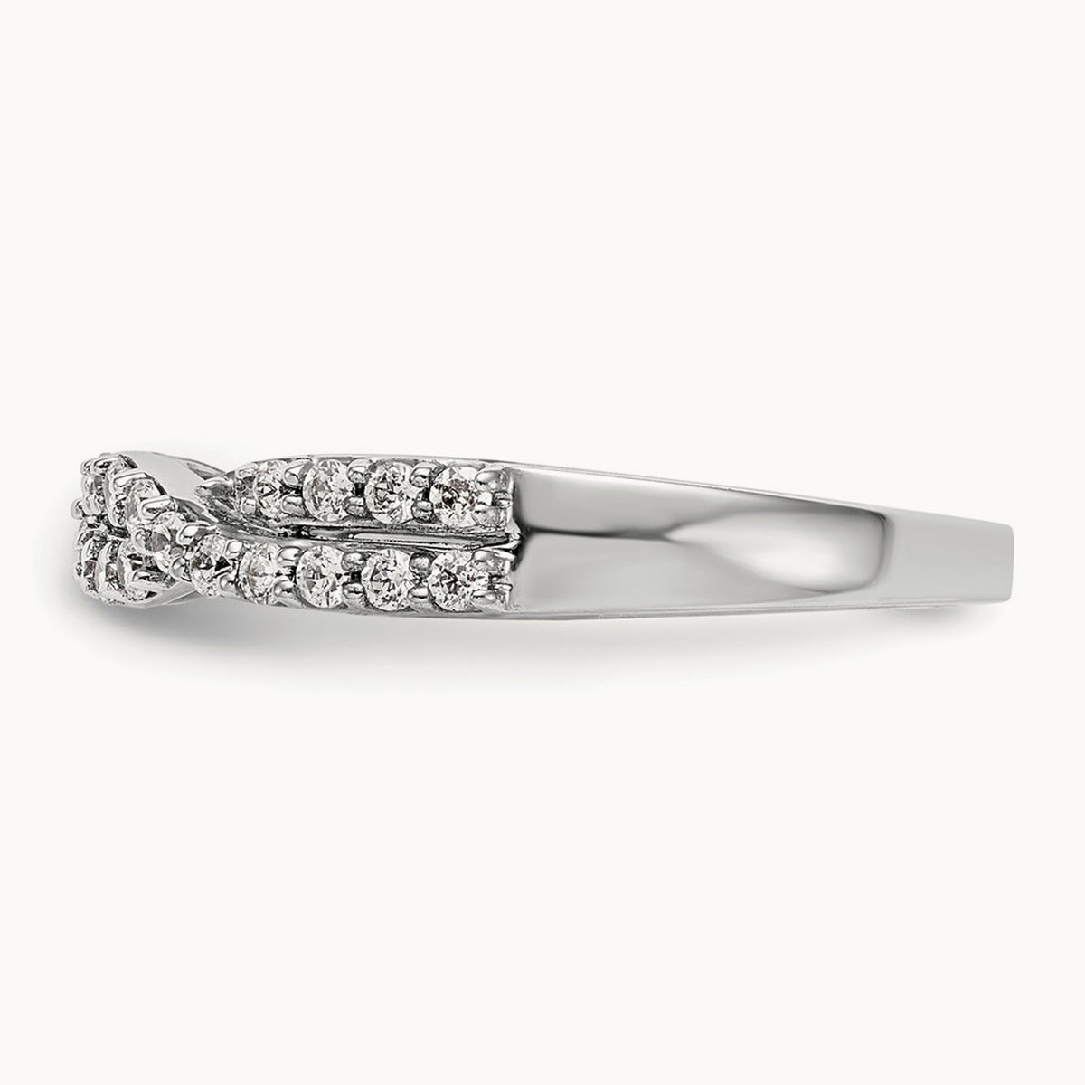 Diamond Band, 14K White Gold