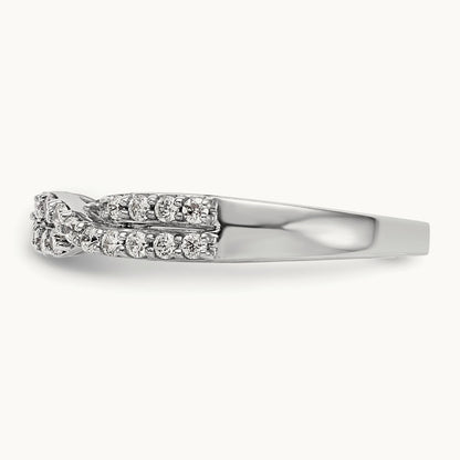 Diamond Band, 14K White Gold
