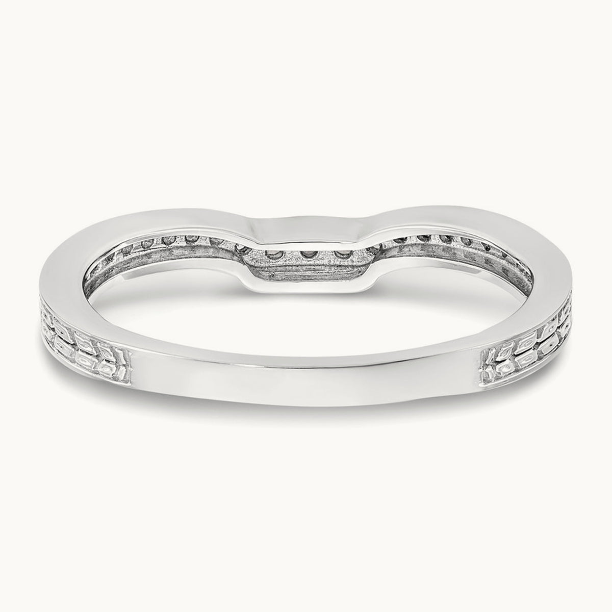 Diamond Band, 14K White Gold