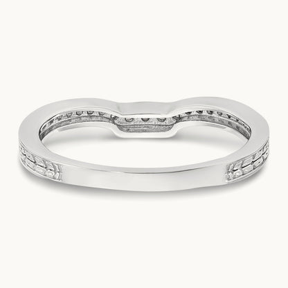 Diamond Band, 14K White Gold