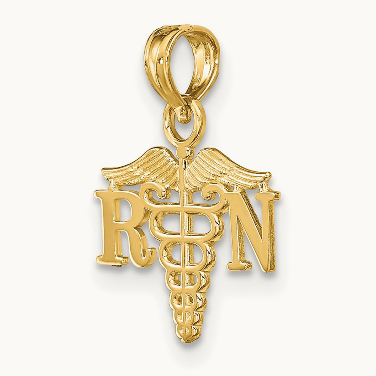 RN Caduceus Charm — 20mm