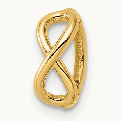 16 Gauge Infinity Symbol Cartilage Ring, 14K