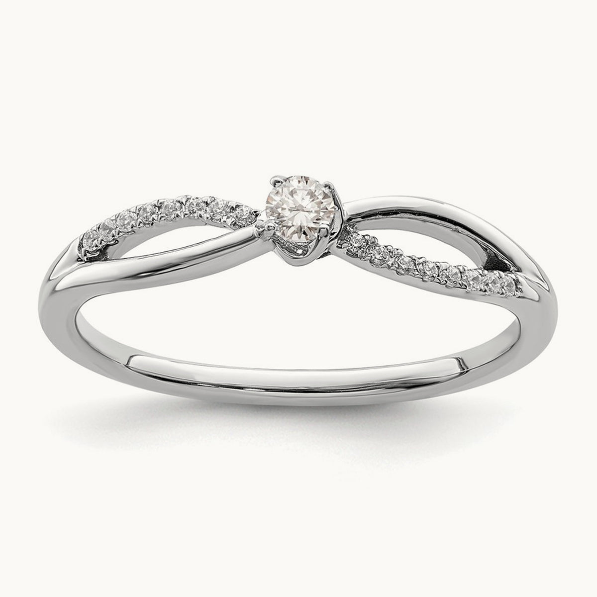 First Promise Diamond Complete Promise/Engagement Ring — photo set