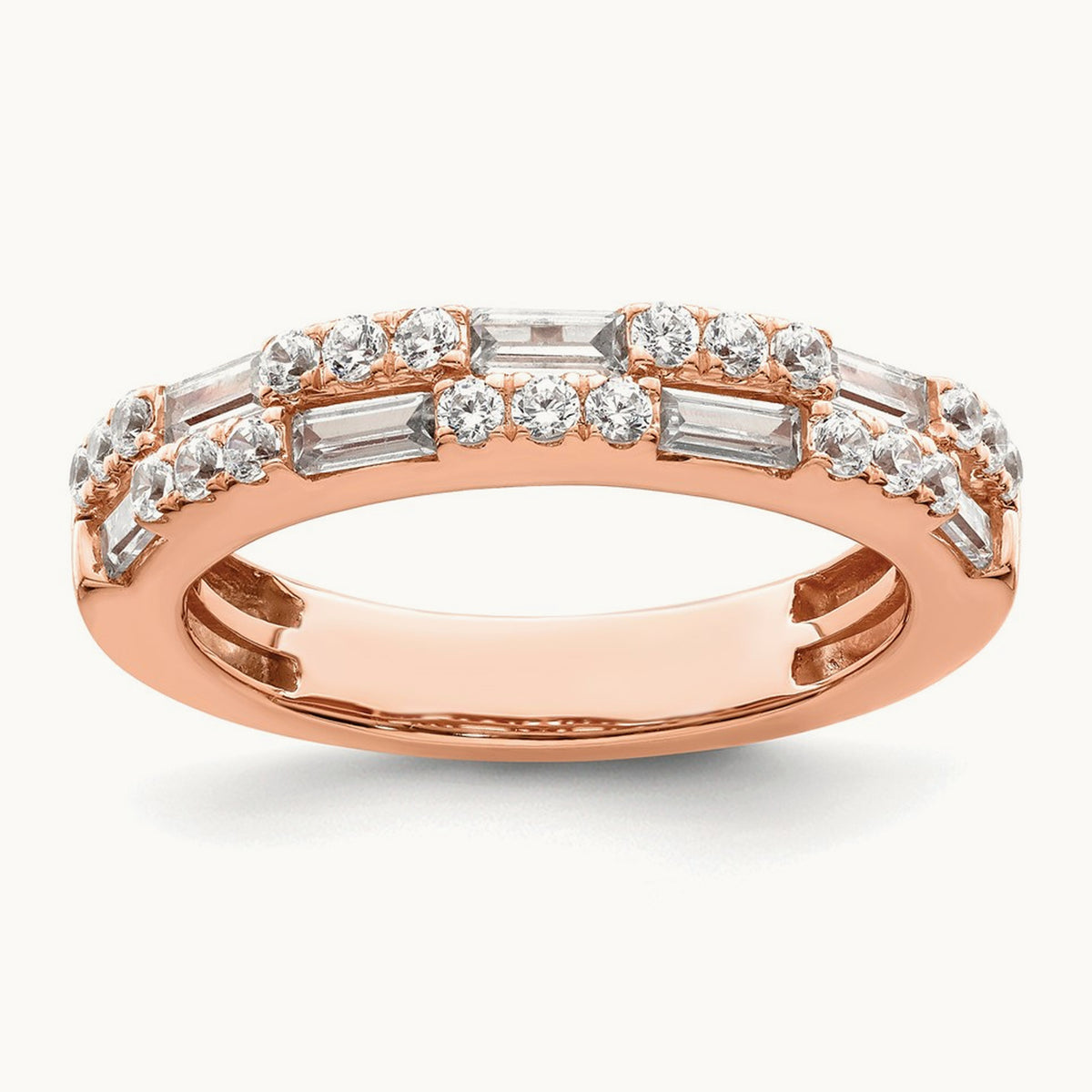 Complete Diamond Wedding Band — photo set