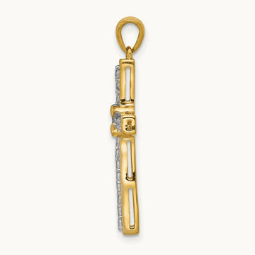 1/3ct. Diamond Cross Pendant — photo set