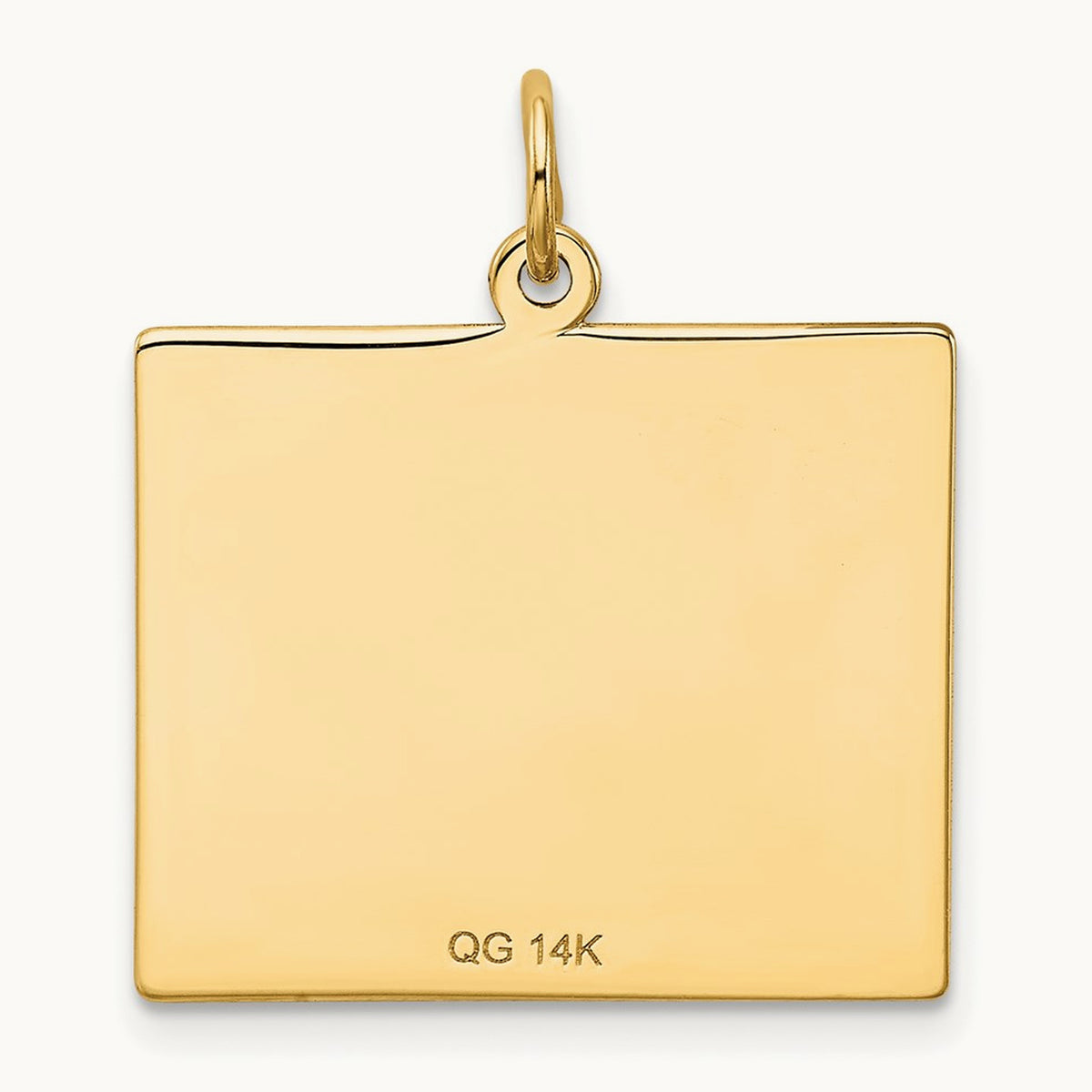 Friday the First Day Calendar Pendant, 14K