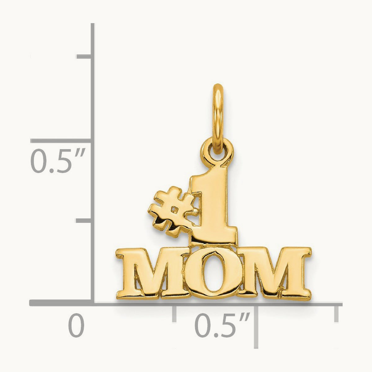 #1 MOM Charm — photo set