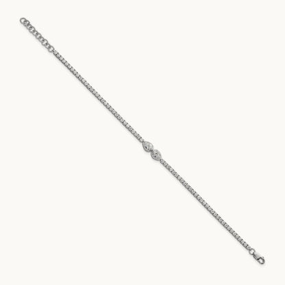 With Ext. Tennis Bracelet, 2.75 ct tw Lab-Grown Diamond