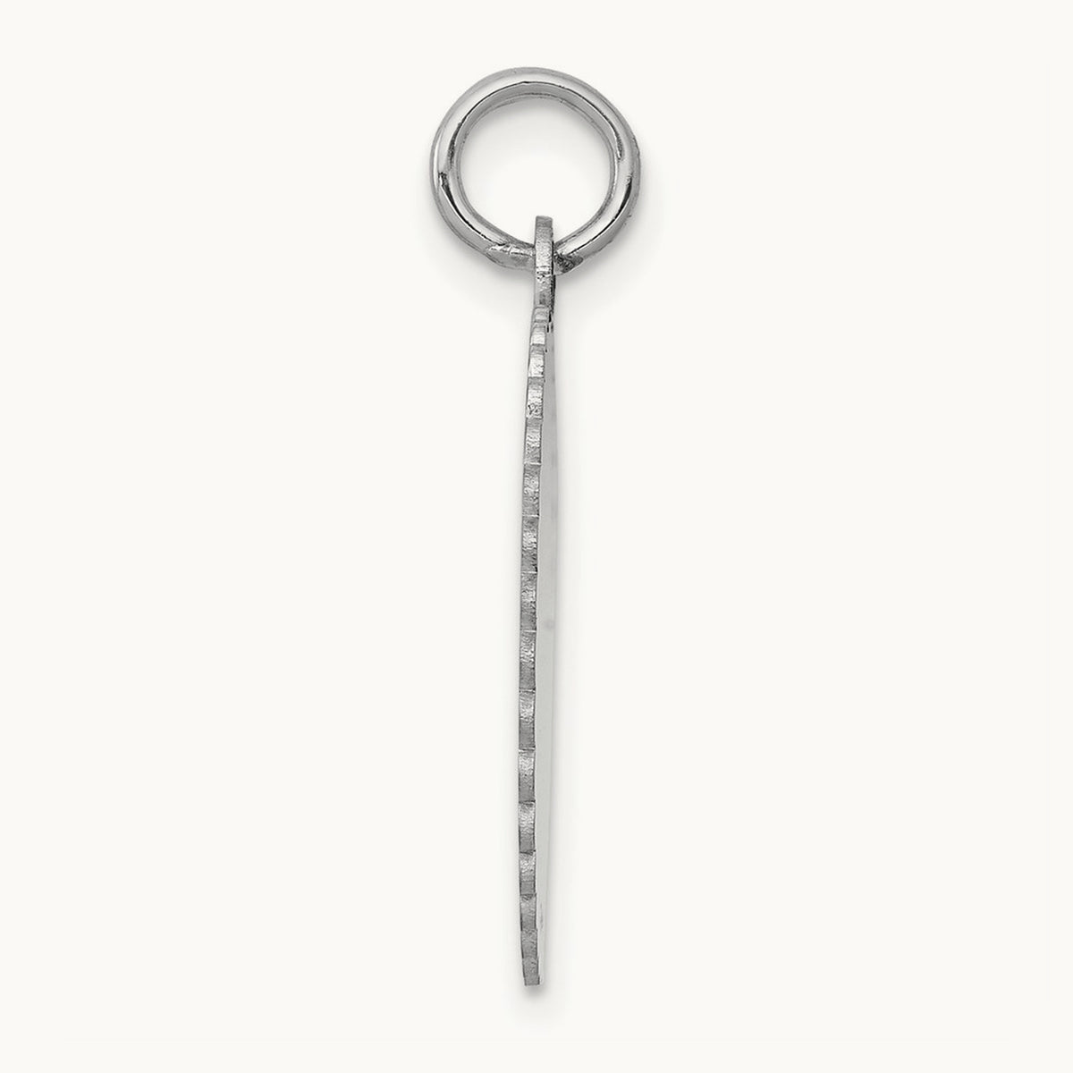.027 Gauge Engraveable Scalloped Disc Charm — 23mm