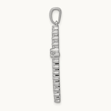 Cross Pendant, 0.50 ct tw Lab-Grown Diamond