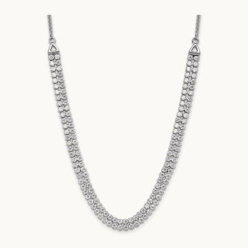Adjustable Tennis Bolo Necklace, 3.25 ct tw Lab-Grown Diamond