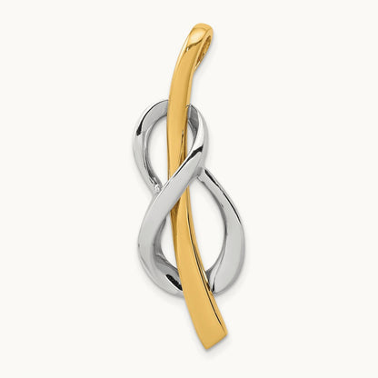Slide, 14K Two-tone