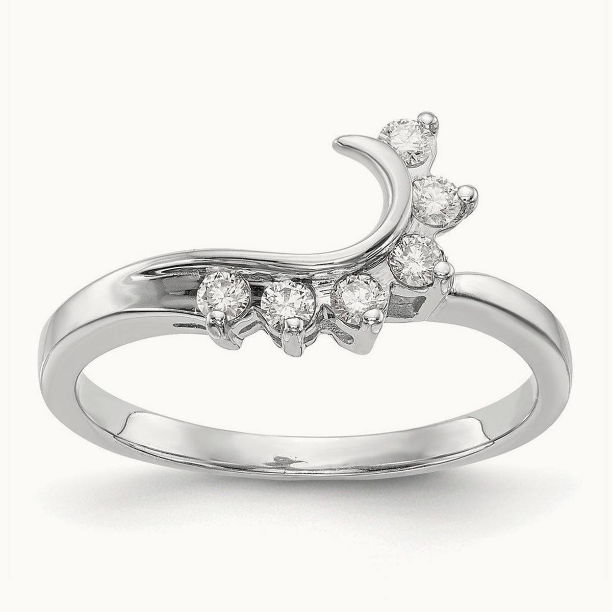 Ring Wrap — 14K White Gold, 7