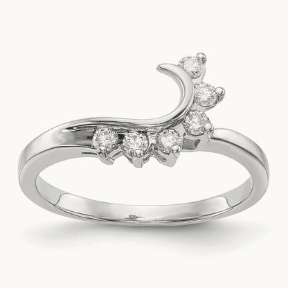 Ring Wrap — 14K White Gold, 7