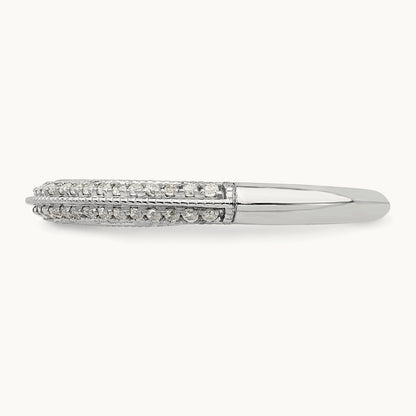 Complete Diamond Wedding Band — photo set