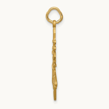 Long Life Charm, 14K