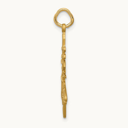 Long Life Charm, 14K
