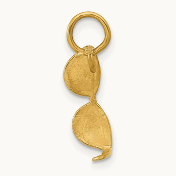 Sunglasses Charm, 14K Yellow Gold