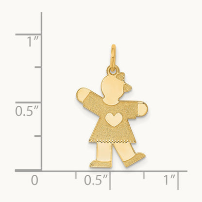 Kid Charm — 14K Yellow Gold