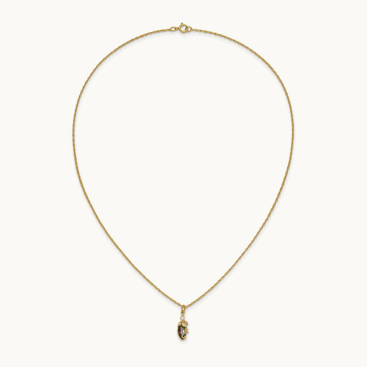 Black Hills Gold Mystic Topaz Necklace