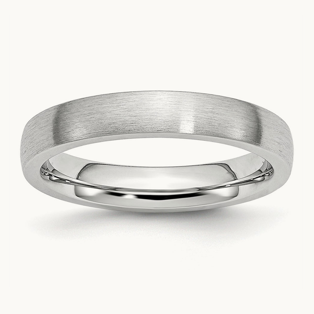 Cobalt Satin Half Round Band — 4mm (2)