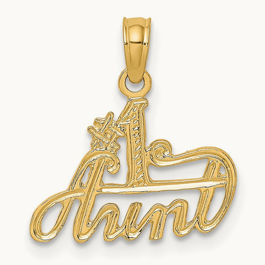 #1 AUNT Charm, 14K