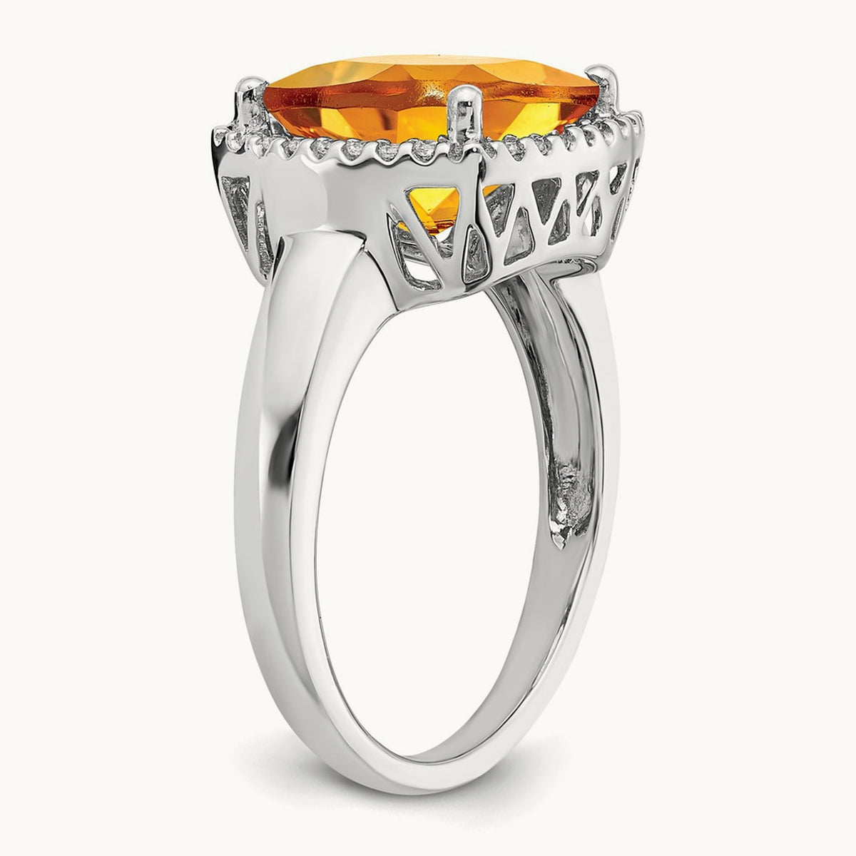 Citrine and Diamond Ring — photo set