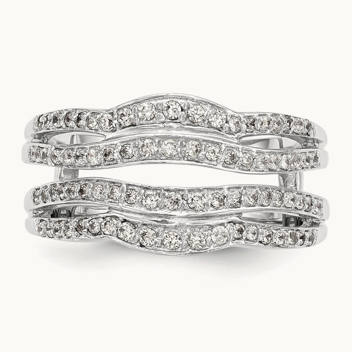 Diamond Guard, 14K White Gold