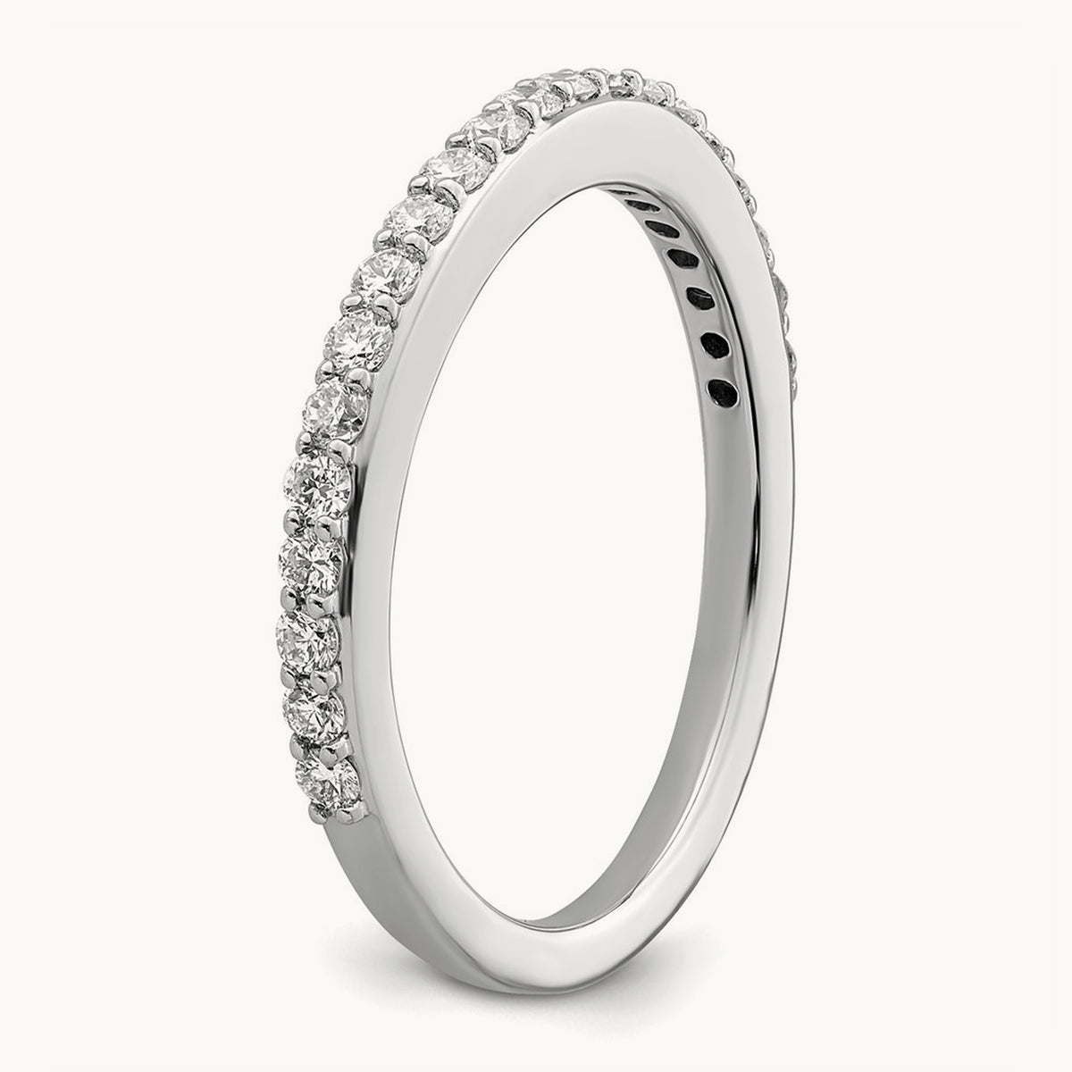 Diamond Band, 14K White Gold