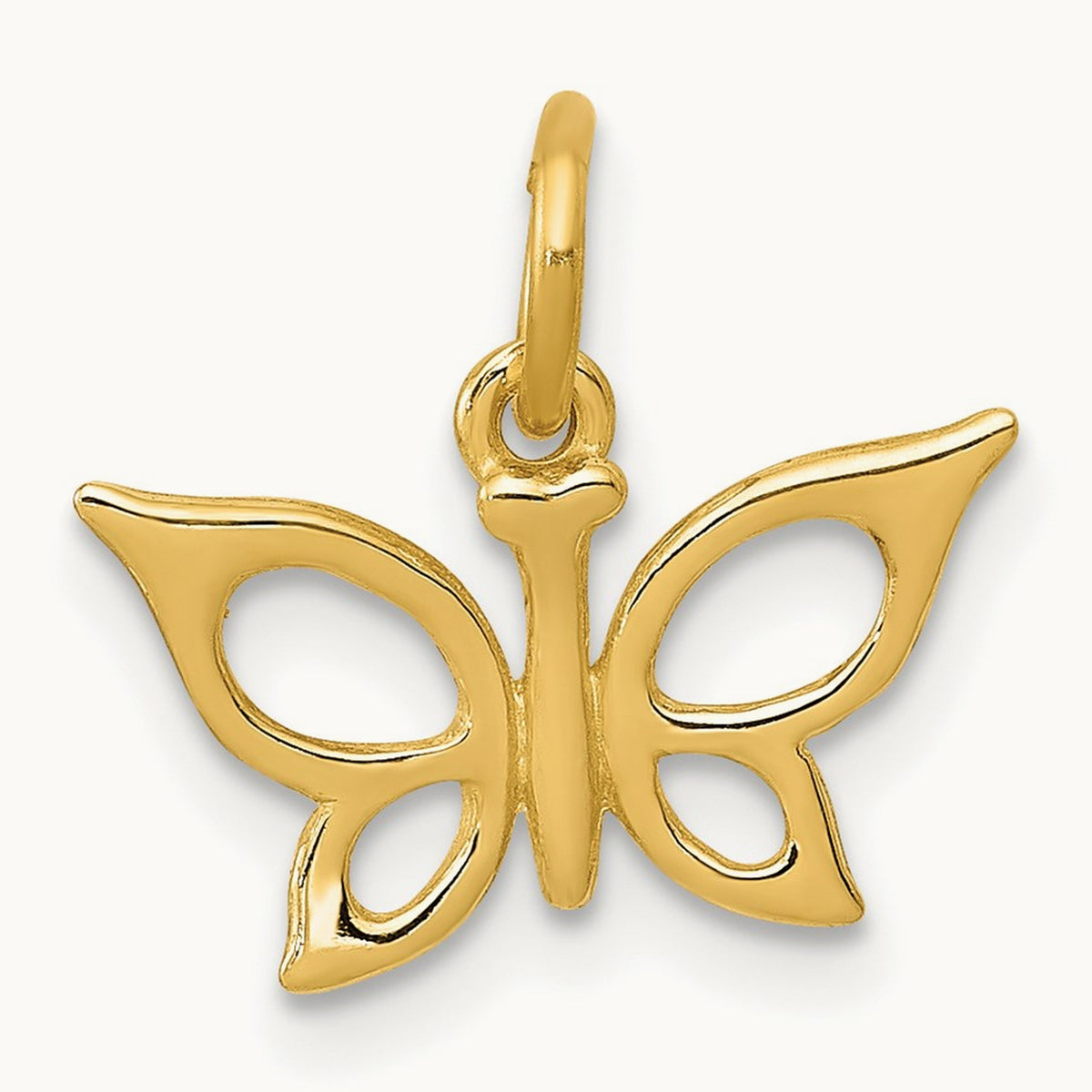 Butterfly Charm, 14K