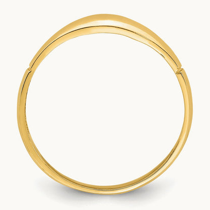 D/C Band Ring, 14K