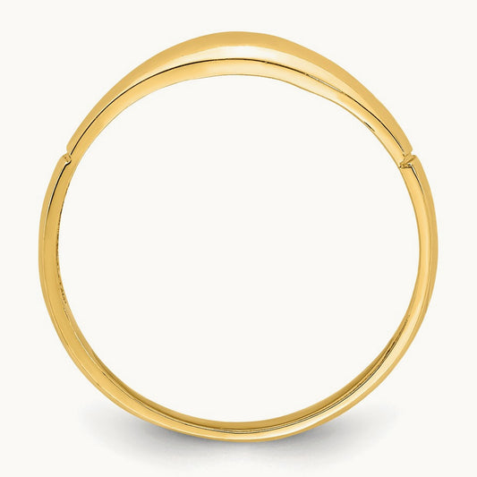 D/C Band Ring, 14K
