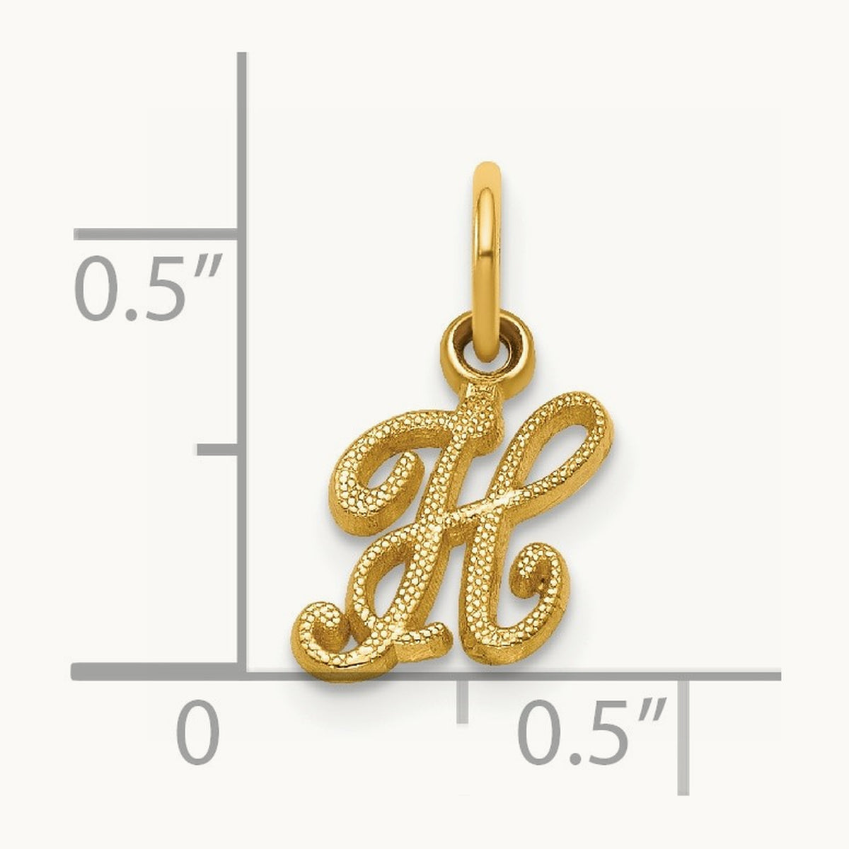 Script Initial Charm — H
