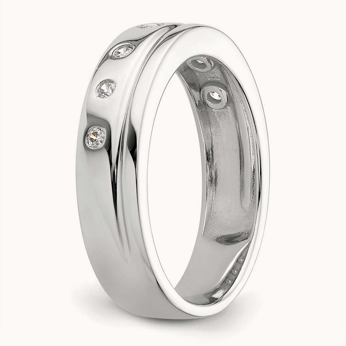 Womens Wedding Band, 0.05-0.10 ct tw